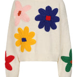 Alice Collins - Ladies Abbie Pullover - Winter White - Wildvine Clothing, Spalding, Lincolnshire