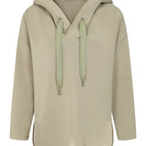 Alice Collins - Ladies Stella Hoodie - Khaki - Wildvine Clothing, Spalding, Lincolnshire
