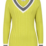 Alice Collins - Ladies Liz V Pullover - Citronelle - Wildvine Clothing, Spalding, Lincolnshire