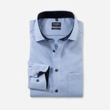 OLYMP - Mens Shirt - Luxor Modern Fit Shirt Light Blue - Wildvine Clothing, Spalding, Lincolnshire