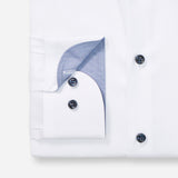 OLYMP - Mens Shirt - Level Five Body Fit -White - Wildvine Clothing, Spalding, Lincolnshire