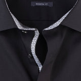 OLYMP - Mens Shirt - Luxor Modern Fit 26 - Black - Wildvine Clothing, Spalding, Lincolnshire