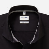 OLYMP - Mens Shirt - Level Five Body Fit -Black - Wildvine Clothing, Spalding, Lincolnshire