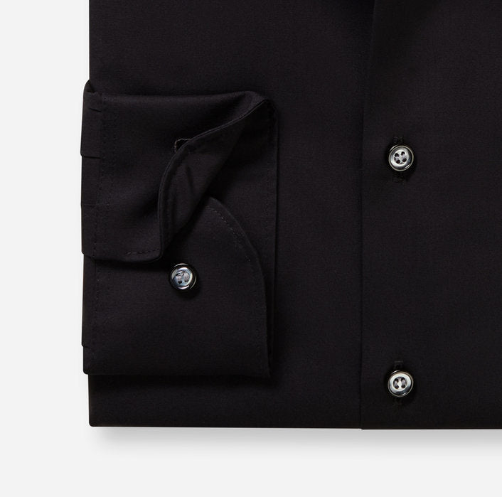 OLYMP - Mens Shirt - Level Five Body Fit -Black - Wildvine Clothing, Spalding, Lincolnshire