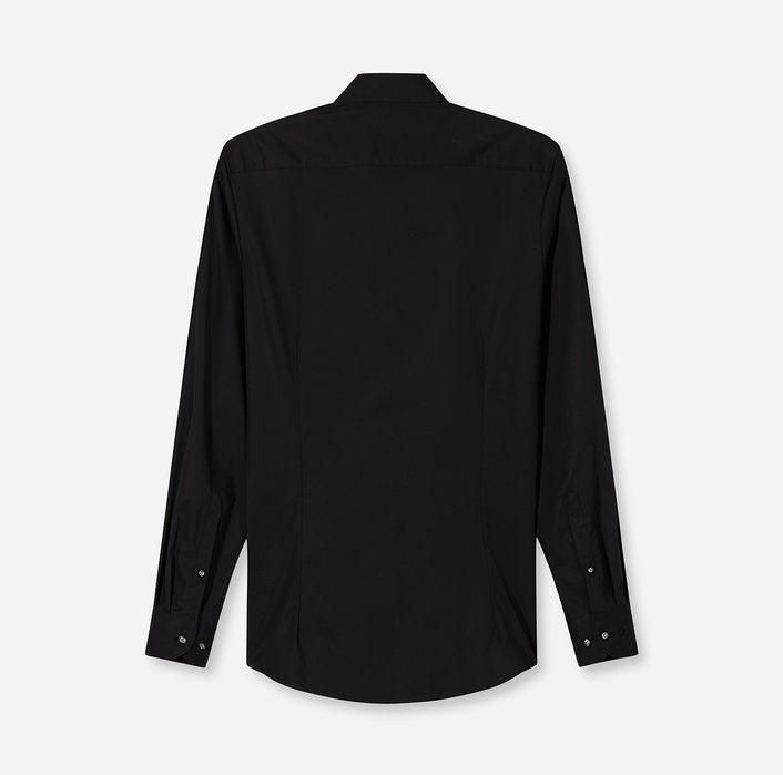 OLYMP - Mens Shirt - Level Five Body Fit -Black - Wildvine Clothing, Spalding, Lincolnshire