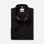 OLYMP - Mens Shirt - Level Five Body Fit -Black - Wildvine Clothing, Spalding, Lincolnshire