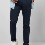 MEYER M5 Mens Jeans - 9-6001 Soft Stretch Cotton Chinos - Modern Fit - Navy - Wildvine Clothing, Spalding, Lincolnshire