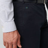 MEYER Roma Mens Trousers – 9-316 Luxury Cotton Chinos - Regular Fit – Navy - Wildvine Clothing, Spalding, Lincolnshire