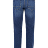 Fynch-Hatton - Mens Jeans - Tapered Slim - Mid Blue - Wildvine Clothing, Spalding, Lincolnshire