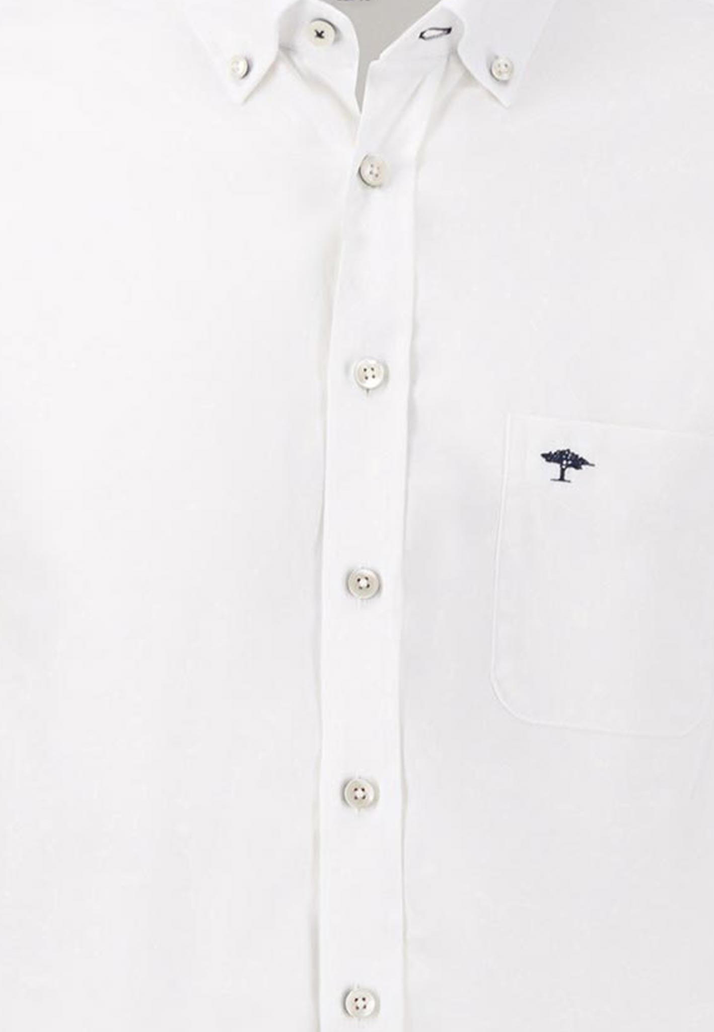 Fynch-Hatton - Mens Shirt - All Season Oxford - White - Wildvine Clothing, Spalding, Lincolnshire