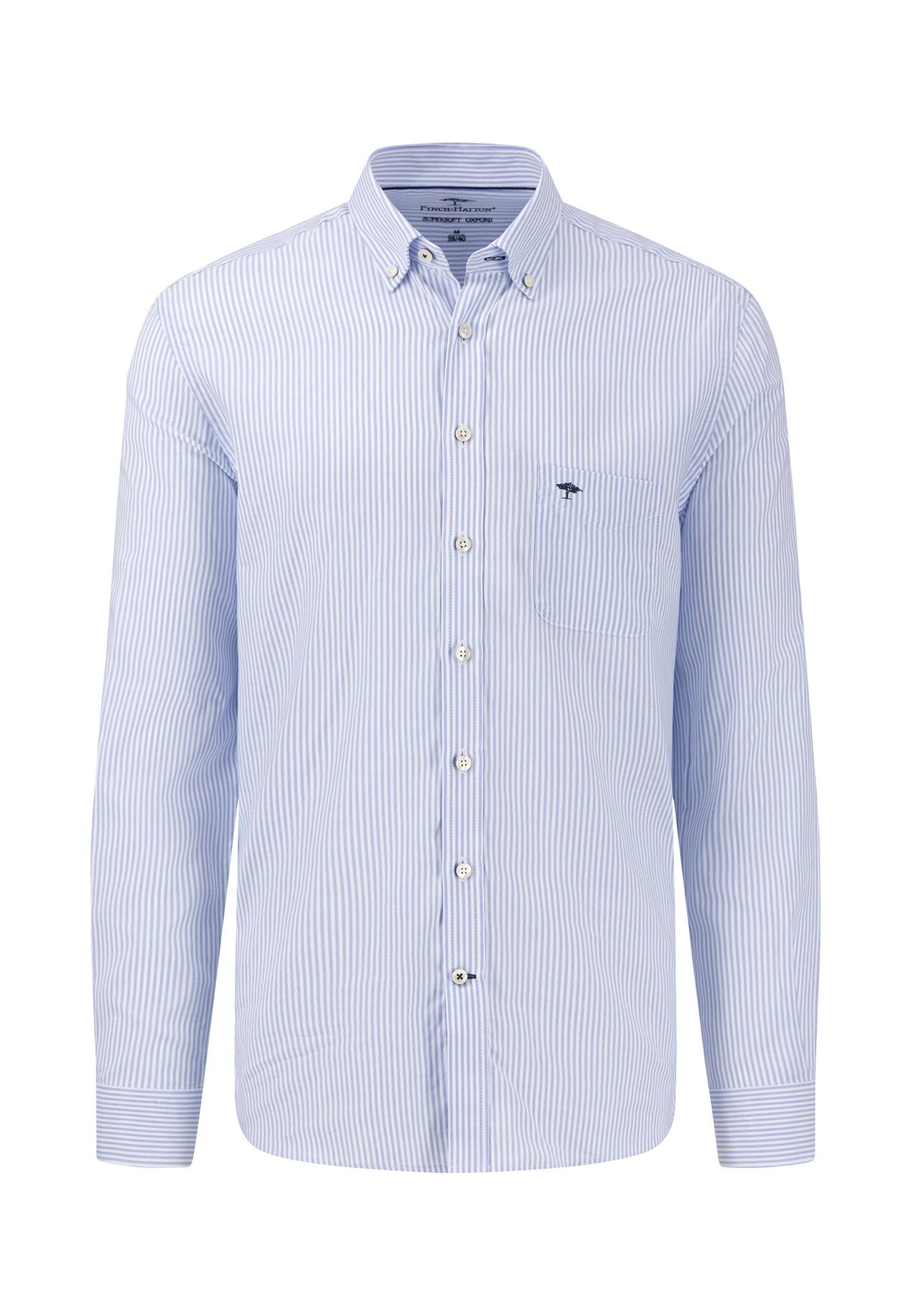 Fynch-Hatton - Mens Shirt - All Season Oxford - Stripe - Wildvine Clothing, Spalding, Lincolnshire