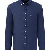 Fynch-Hatton - Mens Shirt - All Season Oxford - Navy - Wildvine Clothing, Spalding, Lincolnshire