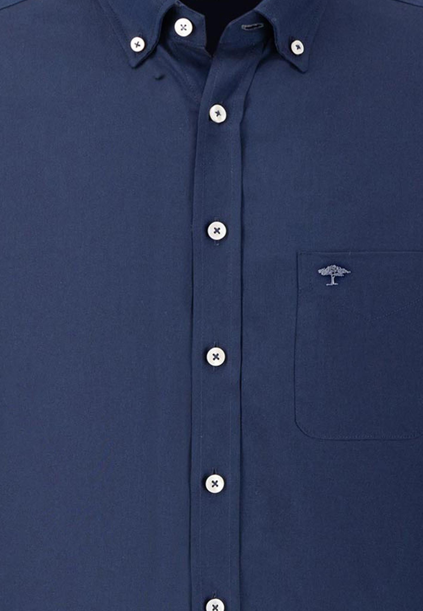 Fynch-Hatton - Mens Shirt - All Season Oxford - Navy - Wildvine Clothing, Spalding, Lincolnshire