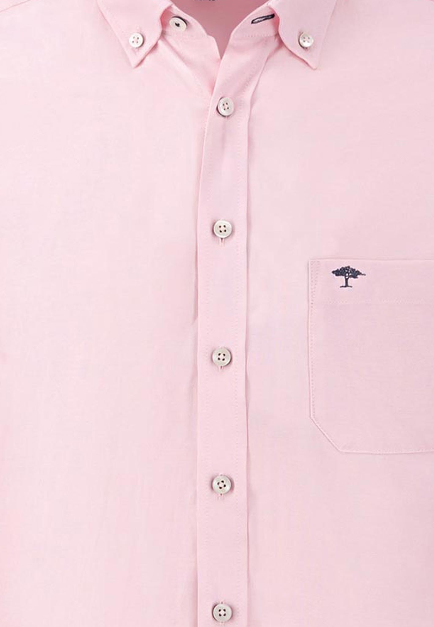 Fynch-Hatton - Mens Shirt - All Season Oxford - Pink - Wildvine Clothing, Spalding, Lincolnshire