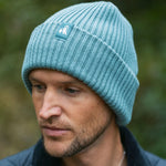 Swole Panda - Mens Organic Cotton Beanie - Turquoise - Wildvine Clothing, Spalding, Lincolnshire