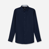 OLYMP - Mens Shirt - Luxor Modern Fit 26 - Navy - Wildvine Clothing, Spalding, Lincolnshire