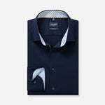 OLYMP - Mens Shirt - Luxor Modern Fit 26 - Navy - Wildvine Clothing, Spalding, Lincolnshire