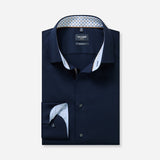 OLYMP - Mens Shirt - Luxor Modern Fit 26 - Navy - Wildvine Clothing, Spalding, Lincolnshire