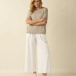 D.E.C.K By Decollage - Lurex Knit - Taupe - Wildvine Clothing, Spalding, Lincolnshire