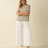 D.E.C.K By Decollage - Lurex Knit - Taupe - Wildvine Clothing, Spalding, Lincolnshire