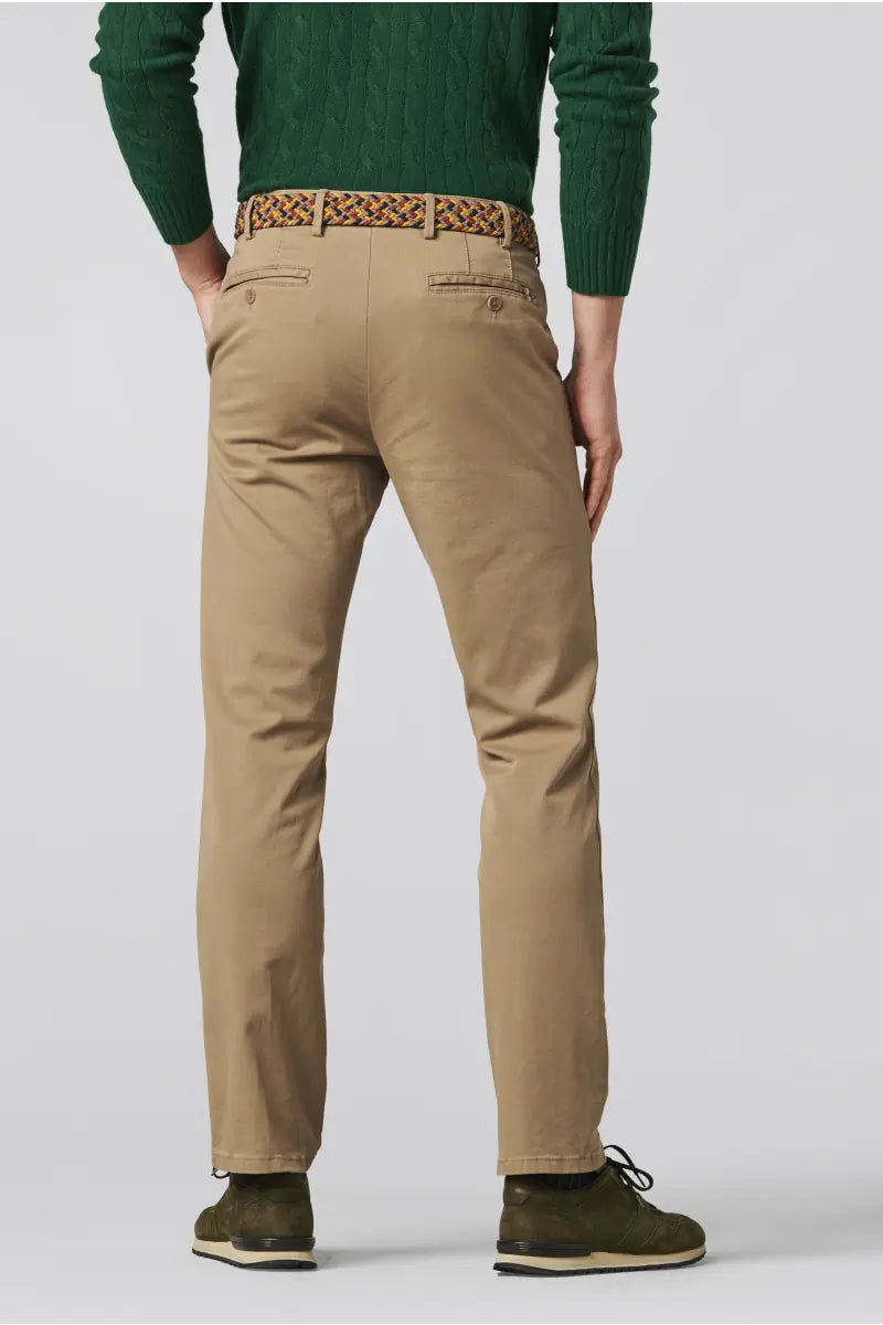 MEYER Oslo Mens Trousers – 9-316 Luxury Cotton Chinos - Modern Fit – Camel - Wildvine Clothing, Spalding, Lincolnshire