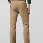 MEYER Oslo Mens Trousers – 9-316 Luxury Cotton Chinos - Modern Fit – Camel - Wildvine Clothing, Spalding, Lincolnshire