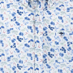 Fynch-Hatton - Mens Shirt - Premium Print - Crystal Blue 604 - Wildvine Clothing, Spalding, Lincolnshire