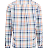 Fynch-Hatton - Mens Shirt - Colorful Combi Check - Peach 209 - Wildvine Clothing, Spalding, Lincolnshire