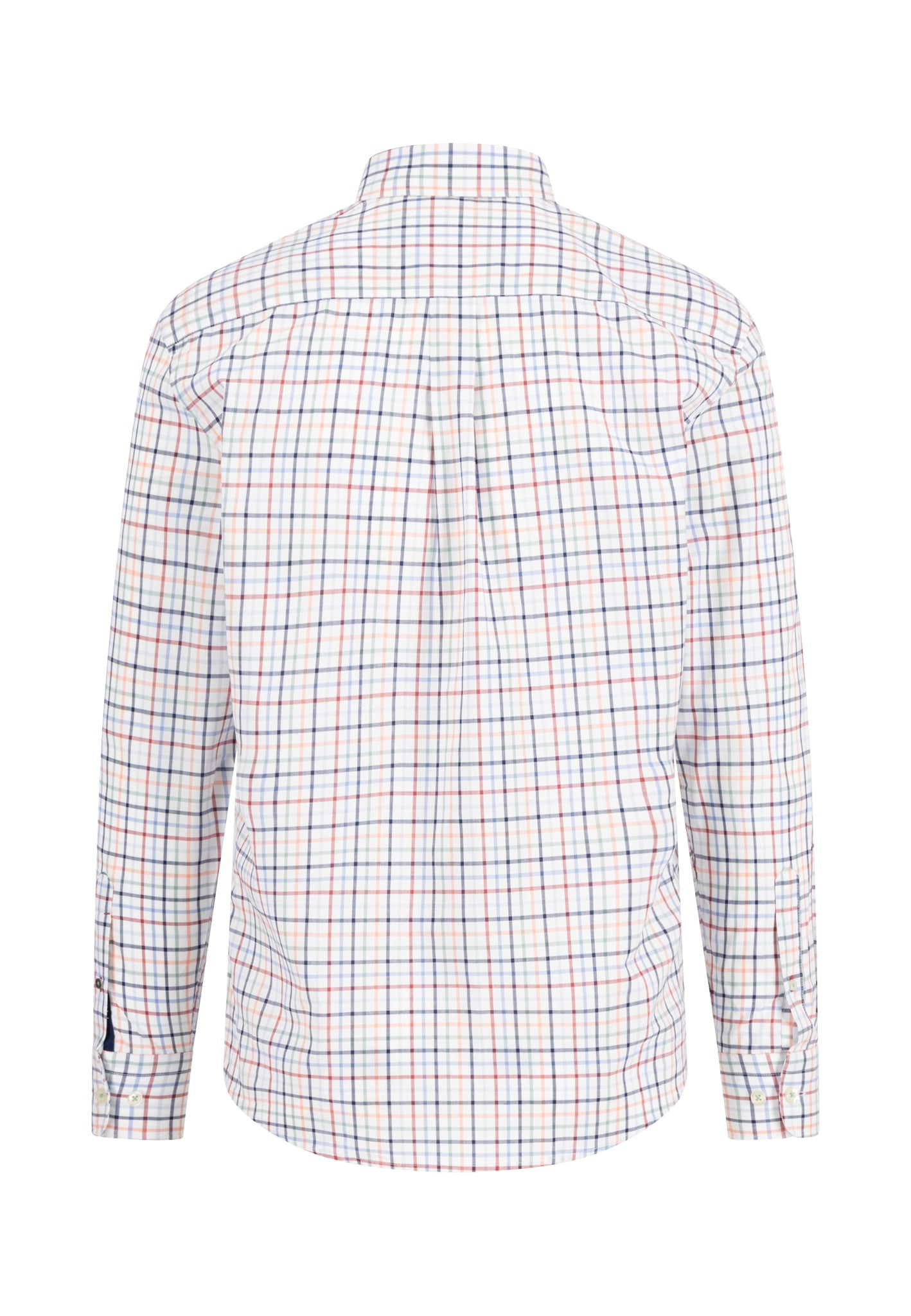 Fynch-Hatton - Mens Shirt - Colorful Combi Check - Berry 415 - Wildvine Clothing, Spalding, Lincolnshire
