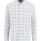Fynch-Hatton - Mens Shirt - Multicolor Washed Oxford - White 802 - Wildvine Clothing, Spalding, Lincolnshire