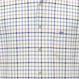 Fynch-Hatton - Mens Shirt - Multicolor Washed Oxford - White 802 - Wildvine Clothing, Spalding, Lincolnshire