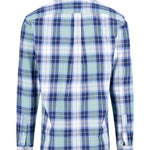 Fynch-Hatton - Mens Shirt - Twill Check - Fern - Wildvine Clothing, Spalding, Lincolnshire