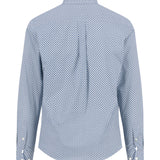 Fynch-Hatton - Mens Shirt - Combi Print - Fern - Wildvine Clothing, Spalding, Lincolnshire
