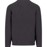 Fynch-Hatton - Mens Knitwear - Rollneck, Structure - Charcoal 998 - Wildvine Clothing, Spalding, Lincolnshire