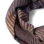 Fynch-Hatton - Mens Scarf - Herring Bone Chek - Navy 685 - Wildvine Clothing, Spalding, Lincolnshire