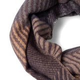 Fynch-Hatton - Mens Scarf - Herring Bone Chek - Navy 685 - Wildvine Clothing, Spalding, Lincolnshire