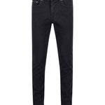 Fynch-Hatton - Mens Jeans - Tapered Slim - Black Denim - Wildvine Clothing, Spalding, Lincolnshire