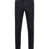 Fynch-Hatton - Mens Jeans - Tapered Slim - Black Denim - Wildvine Clothing, Spalding, Lincolnshire