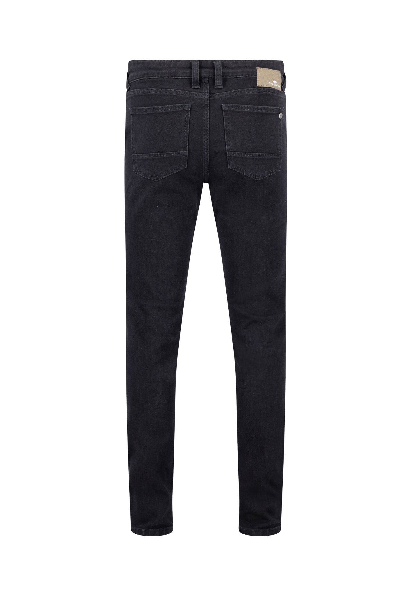 Fynch-Hatton - Mens Jeans - Tapered Slim - Black Denim - Wildvine Clothing, Spalding, Lincolnshire