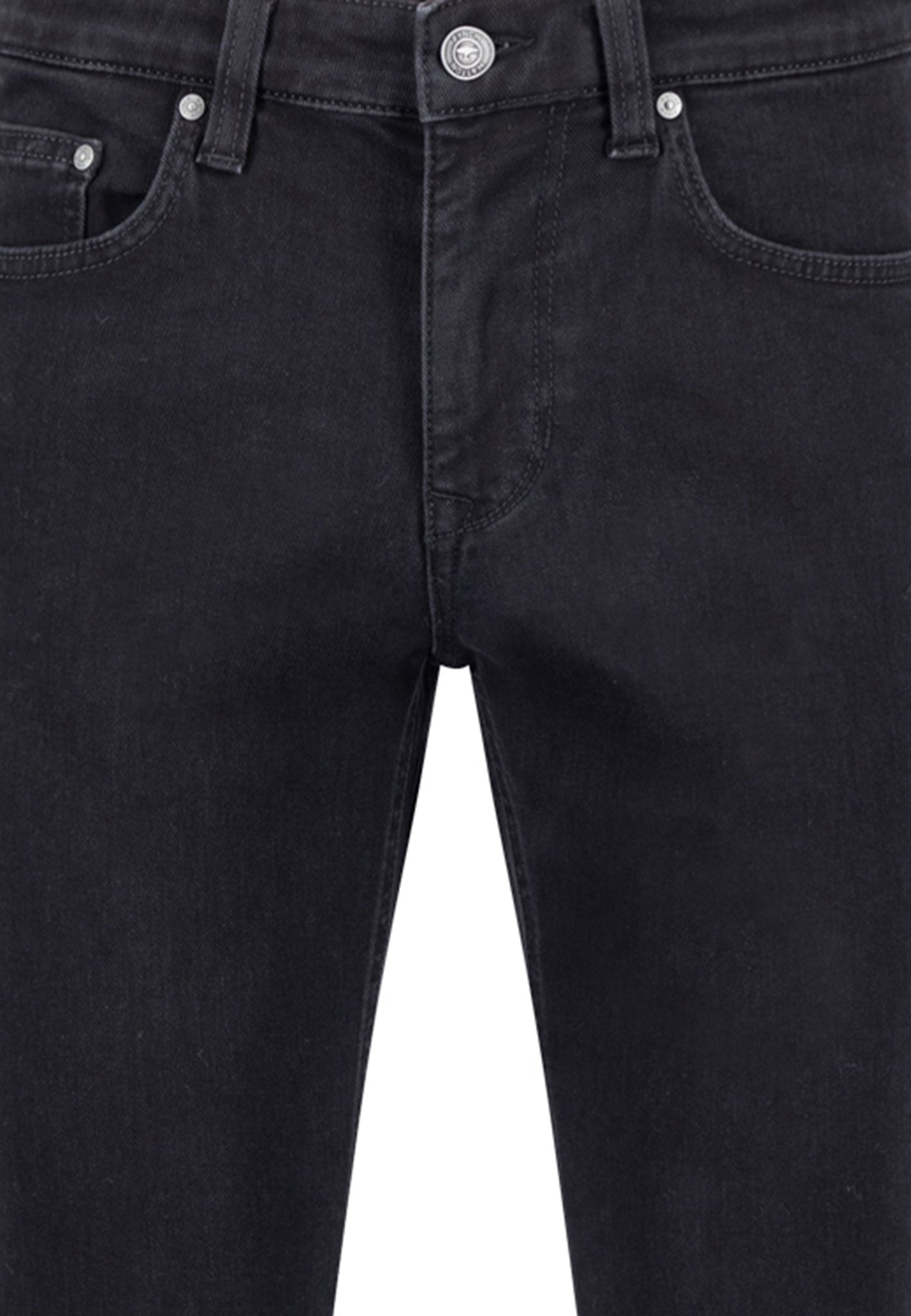 Fynch-Hatton - Mens Jeans - Tapered Slim - Black Denim - Wildvine Clothing, Spalding, Lincolnshire