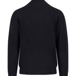 Fynch-Hatton - Mens Knitwear - Rollneck, Merino - Black 999 - Wildvine Clothing, Spalding, Lincolnshire