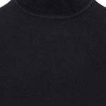 Fynch-Hatton - Mens Knitwear - Rollneck, Merino - Black 999 - Wildvine Clothing, Spalding, Lincolnshire