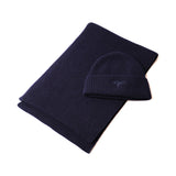 Fynch-Hatton - Mens Beanie & Scarf Set - Navy 685 - Wildvine Clothing, Spalding, Lincolnshire