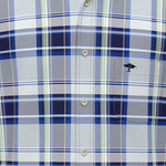 Fynch-Hatton - Mens Shirt - Colorful Combi Checks - Navy - Wildvine Clothing, Spalding, Lincolnshire