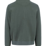 Fynch-Hatton - Mens Knitwear - Sweat Troyer-Zip - Dark Ivy - Wildvine Clothing, Spalding, Lincolnshire