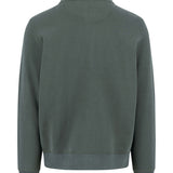 Fynch-Hatton - Mens Knitwear - Sweat Troyer-Zip - Dark Ivy - Wildvine Clothing, Spalding, Lincolnshire