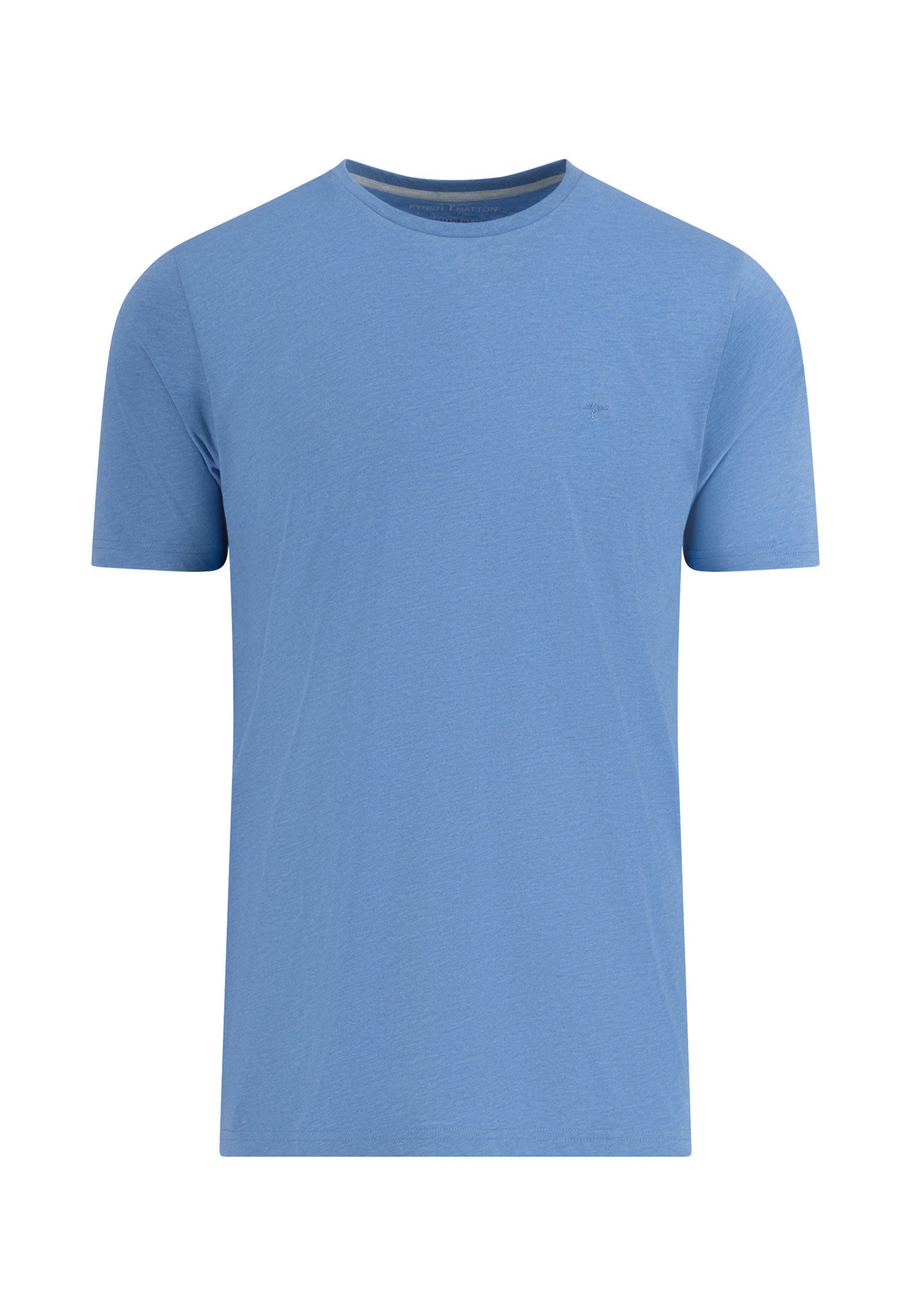 Fynch-Hatton - Mens T-Shirt - Single Jersey - Crystal Blue 604 - Wildvine Clothing, Spalding, Lincolnshire