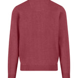 Fynch-Hatton - Mens Knitwear - O-Neck, Superfine - Berry - Wildvine Clothing, Spalding, Lincolnshire