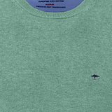 Fynch-Hatton - Mens Knitwear - O-Neck, Superfine - Fern - Wildvine Clothing, Spalding, Lincolnshire