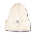 Swole Panda - Mens Organic Cotton Beanie - Cream - Wildvine Clothing, Spalding, Lincolnshire